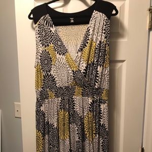 Flower sleeveless dress